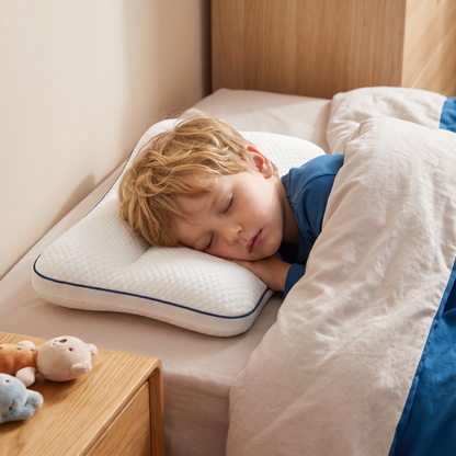 Ergonomisch Memoryfoam-kinderkussen met Nekondersteuning