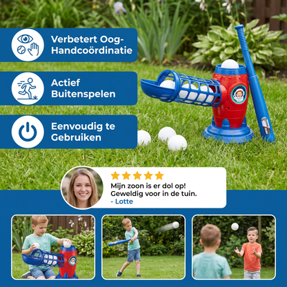 Elektronische Baseballwerpmachine voor Kinderen