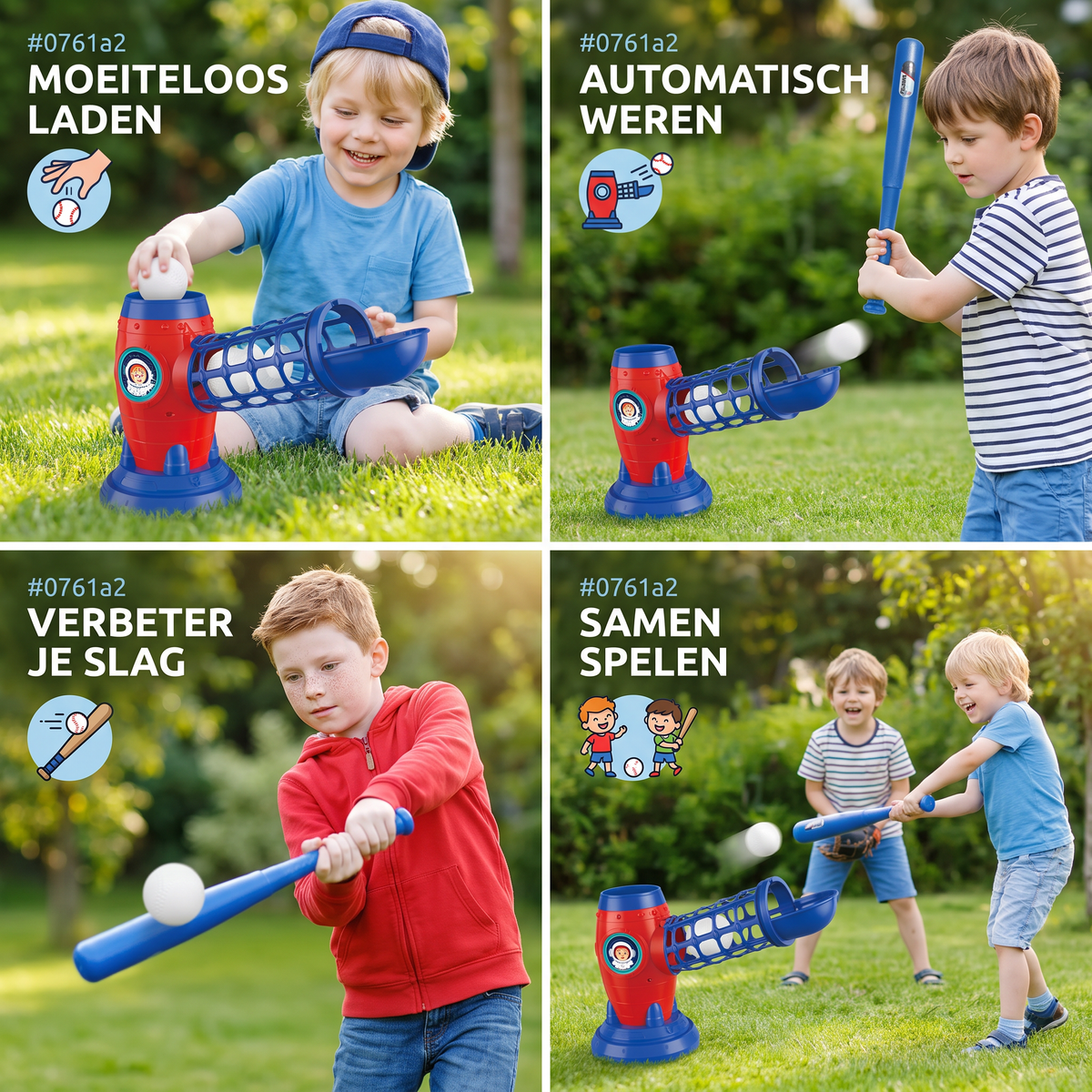Elektronische Baseballwerpmachine voor Kinderen