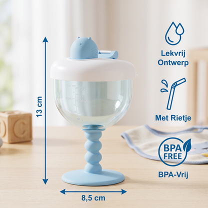 Lekvrije Baby Drinkbeker met Rietje