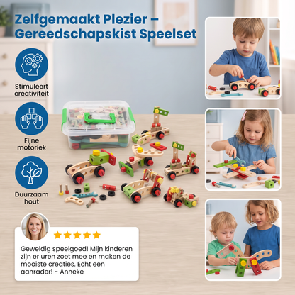 Zelfgemaakt Plezier – Gereedschapskist Speelset