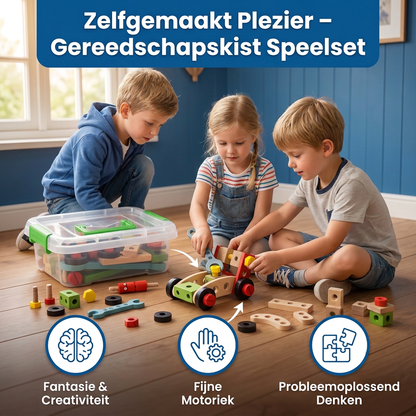 Zelfgemaakt Plezier – Gereedschapskist Speelset