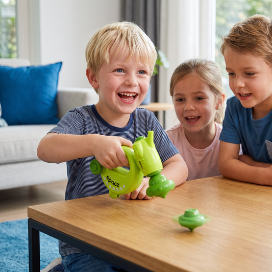 5-in-1 Gyro Leerspeelgoed – Draai-, Balans- & Stapelspel voor Kinderen