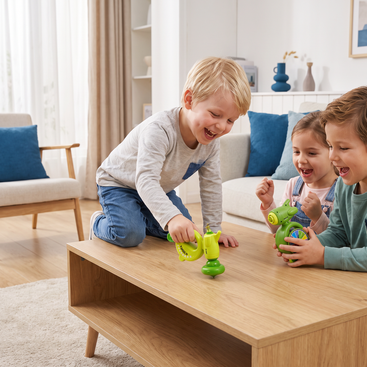 5-in-1 Gyro Leerspeelgoed – Draai-, Balans- & Stapelspel voor Kinderen