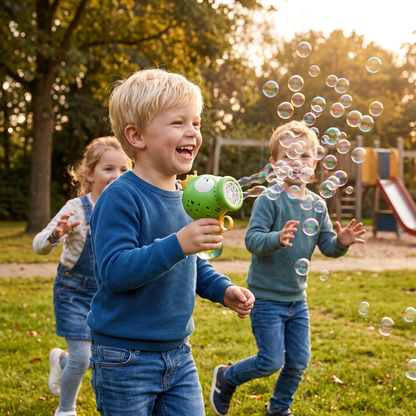 Schattige Automatische Bellenblaasmachine – Elektrische Bellenblazer voor Kinderen