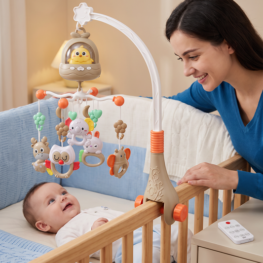 Mobielspeelgoed voor Babybedje & Verschoontafel