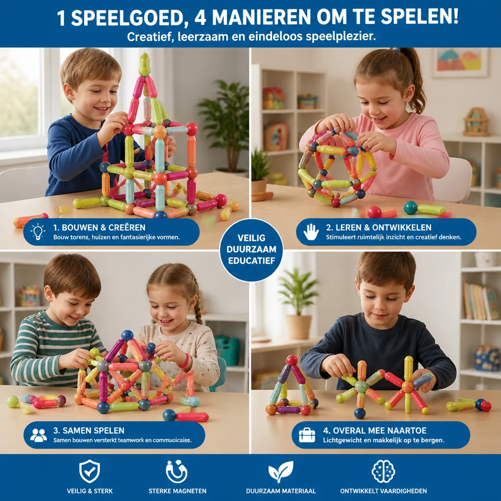 Magnetische Bouwstenen