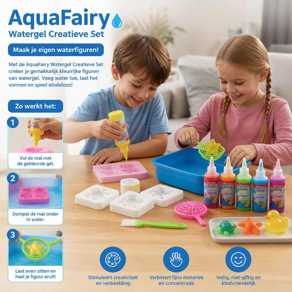 AquaFairy - Watergel Creatieve Set
