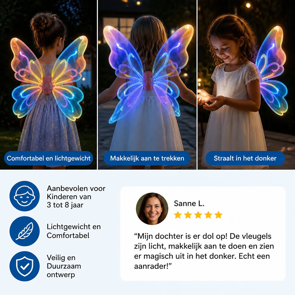 Magische droomvleugels voor feeën