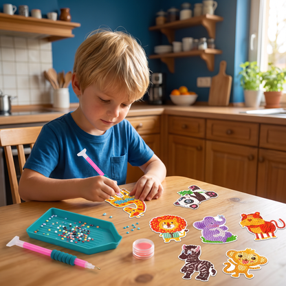 DIY Diamondpainting Sticker Knutselset Voor Kinderen