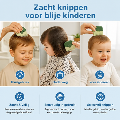 Kindvriendelijke en Zachte Haarknipkam