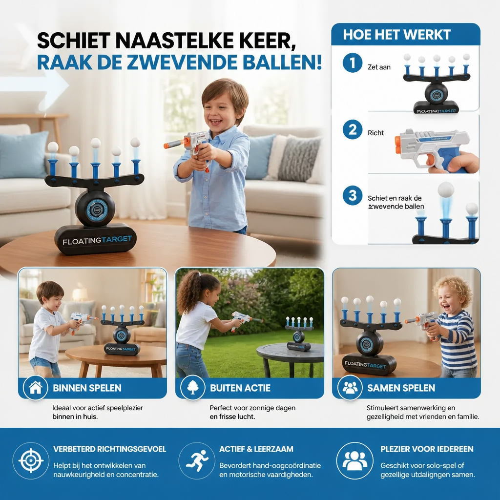 Zwevende Ballen – Doelschiet Speelgoed