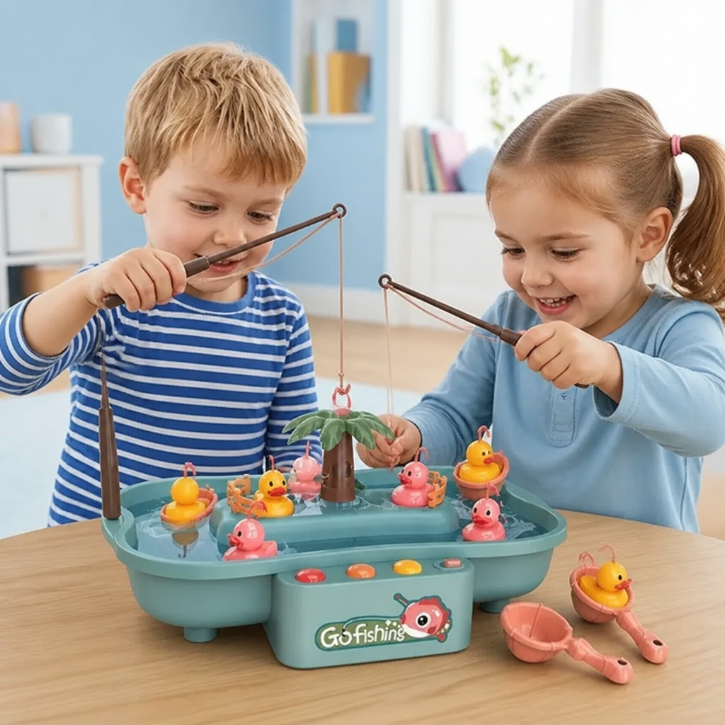 Interactief Visspel voor Kinderen – Waterspeelgoedset voor Gezamenlijk Speelplezier