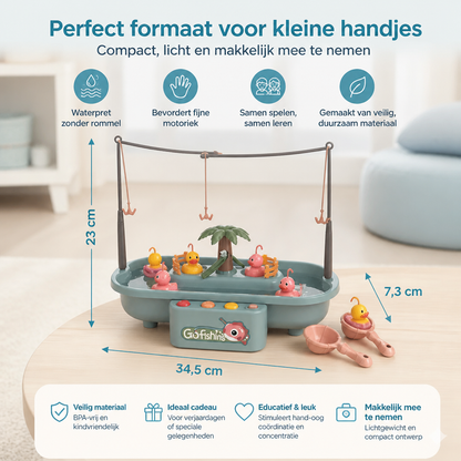 Interactief Visspel voor Kinderen – Waterspeelgoedset voor Gezamenlijk Speelplezier