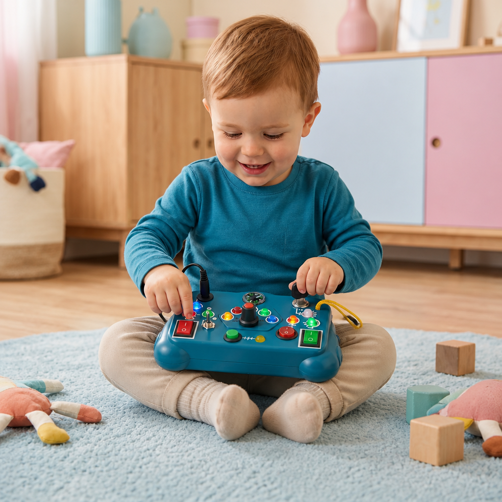 Montessori Activiteitenspeelgoed voor Kinderen – Leerspeelgoed ter Bevordering van Motoriek, Begrip & Creativiteit