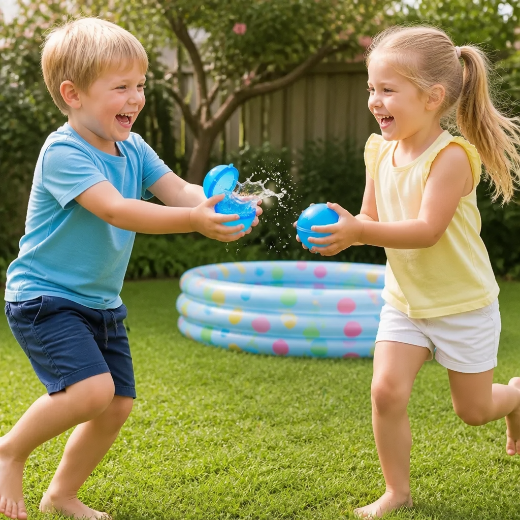 Herbruikbare Waterballonnen – Zelfsluitend & Siliconen