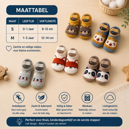 Antislip Cartoon-Sokjes voor Baby's & Peuters