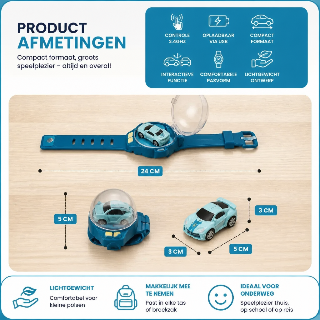 Op Afstand Bestuurbare Mini-Armbandauto