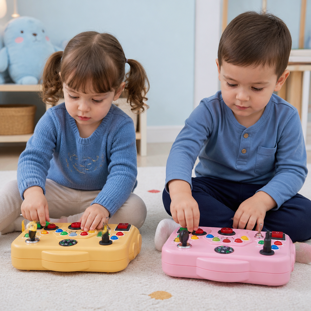 Montessori Activiteitenspeelgoed voor Kinderen – Leerspeelgoed ter Bevordering van Motoriek, Begrip & Creativiteit