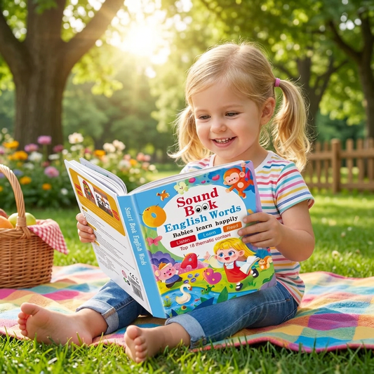 Interactief Engels Geluidsboek Voor Kinderen – Tikken, Luisteren & Spelenderwijs Leren