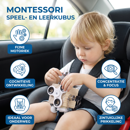 Montessori speel- en leerkubus