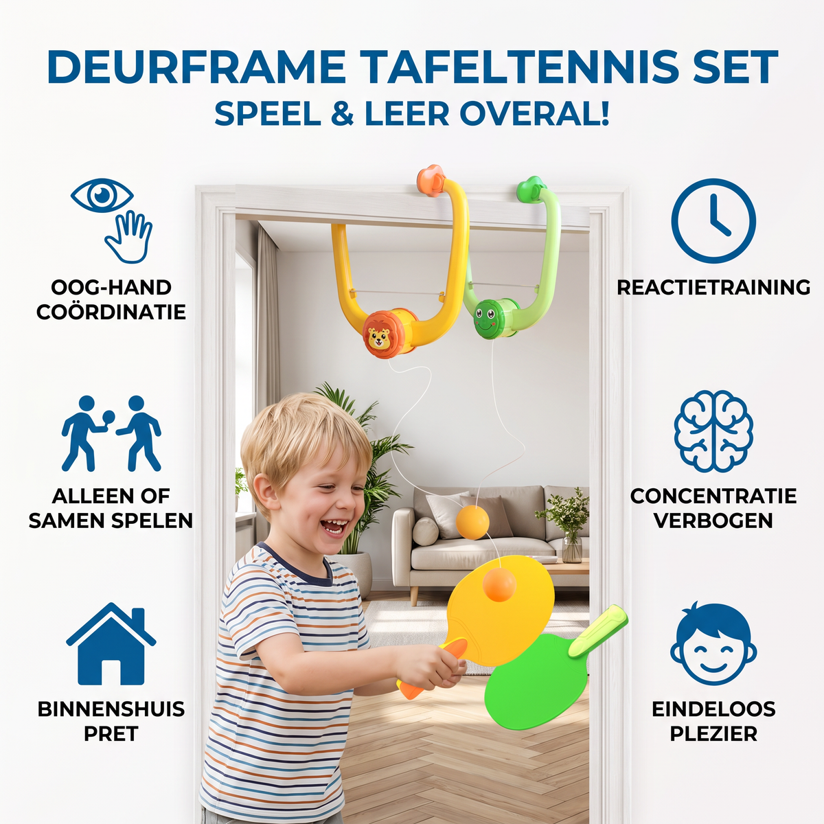 Deurframe tafeltennisspelset