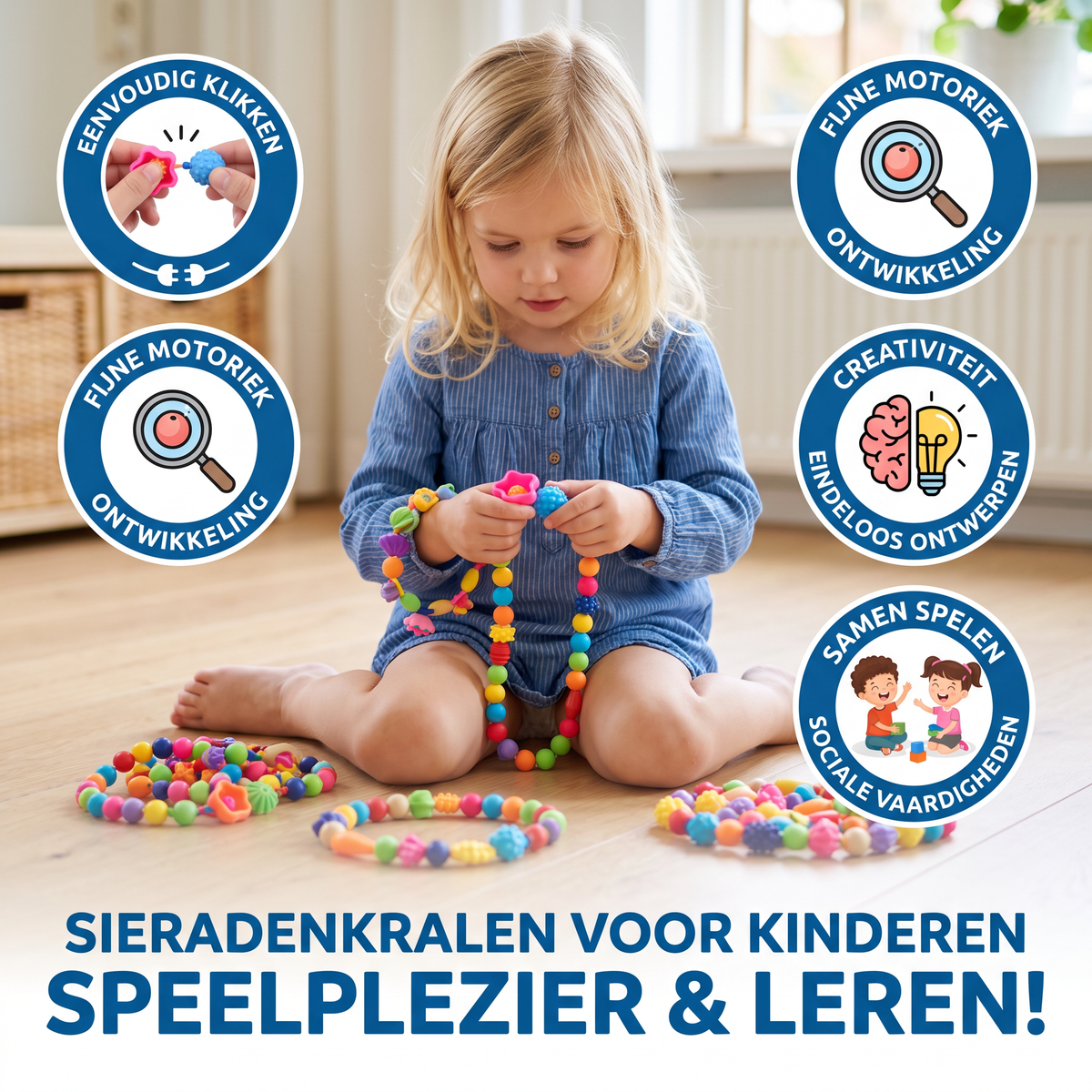Sieradenkralen voor kinderen