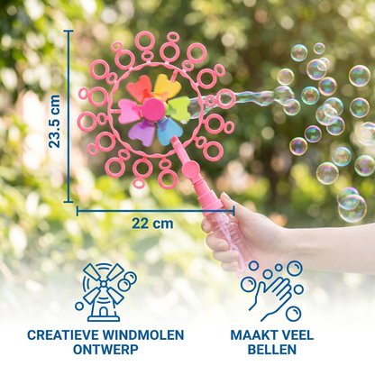 Bellenblaas Speelgoedset Voor Kinderen Met Windmolenontwerp Voor Speelplezier