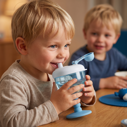 Lekvrije Baby Drinkbeker met Rietje