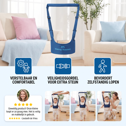 Verstelbare Baby Looptrainer Met Veiligheidsgordel