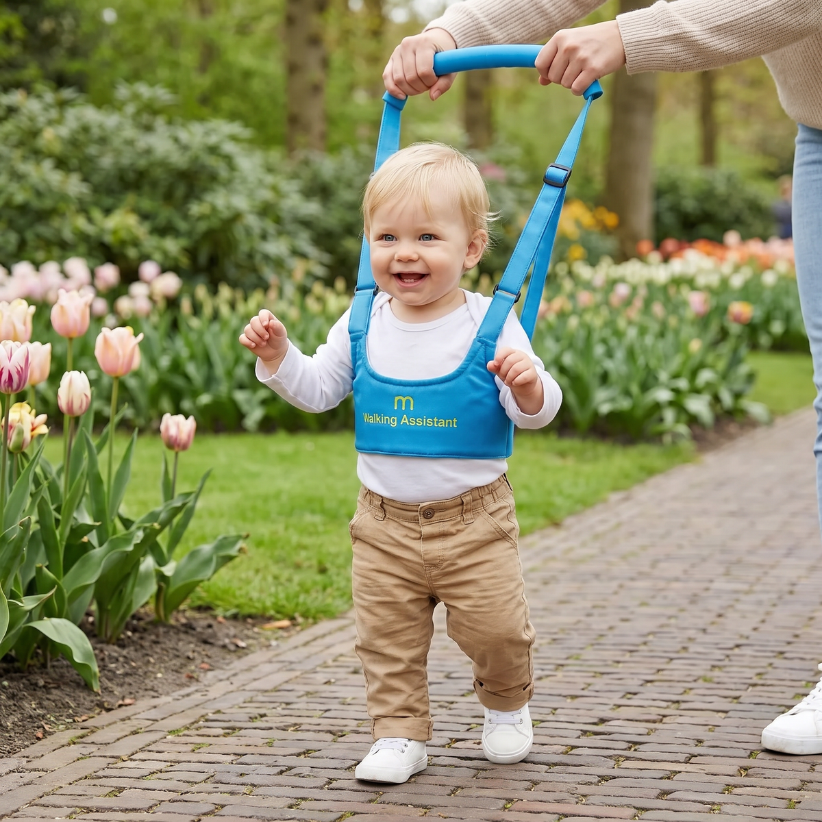 Verstelbare Baby Looptrainer Met Veiligheidsgordel