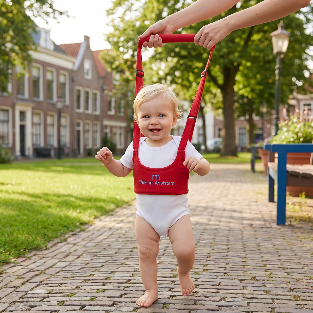 Verstelbare Baby Looptrainer Met Veiligheidsgordel