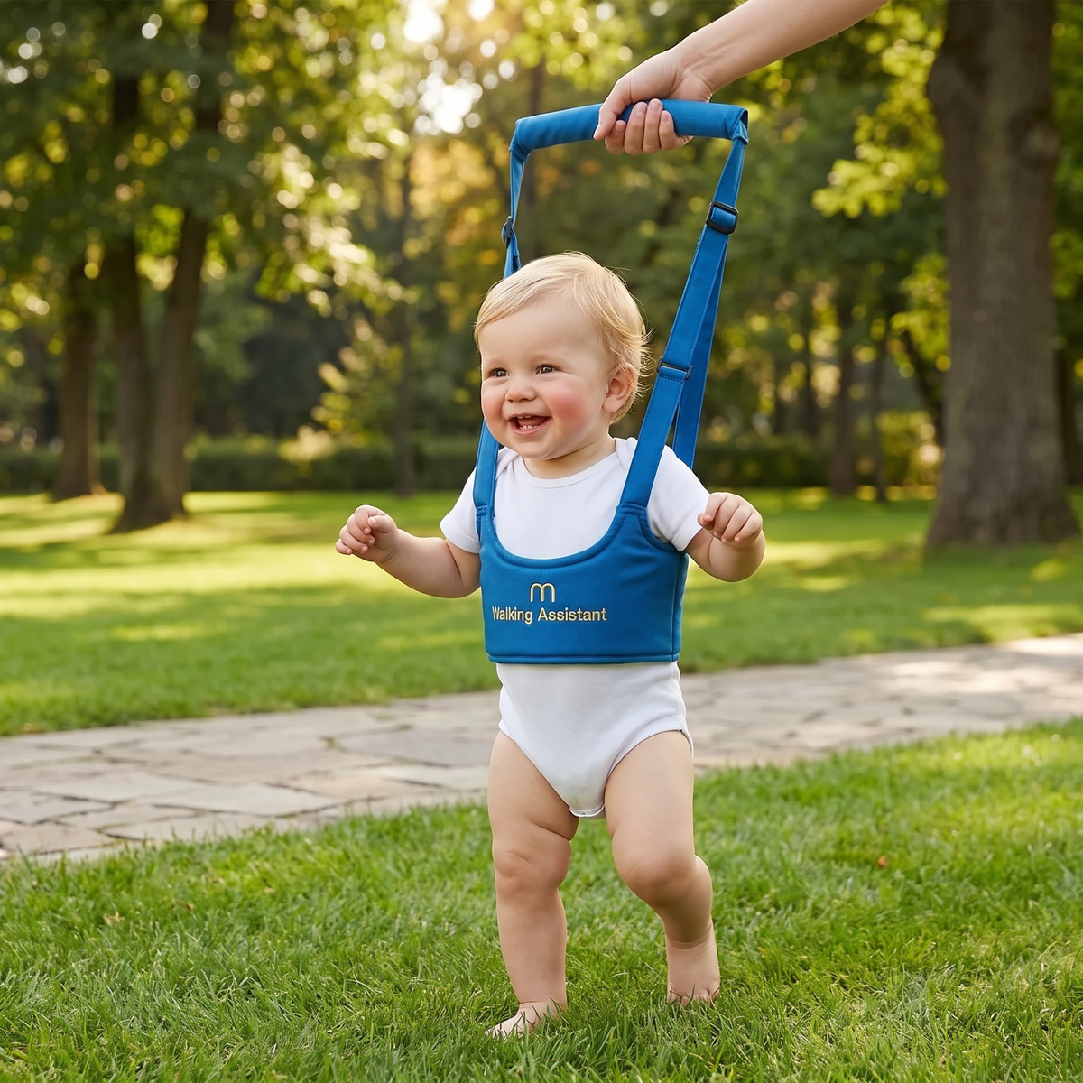 Verstelbare Baby Looptrainer Met Veiligheidsgordel