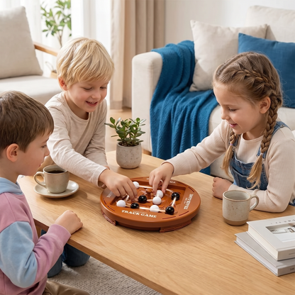Draaibaar Logica-Schaakspel – 4-Op-Een-Rij Strategie- & Denkspel Voor Kinderen & Familie