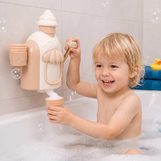 IJsmachine Baby Badspeelgoed met Zeepbellen