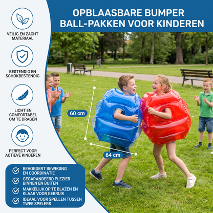 Opblaasbare Bumper Ball-pakken voor Kinderen – Buitenspel voor 2 Spelers