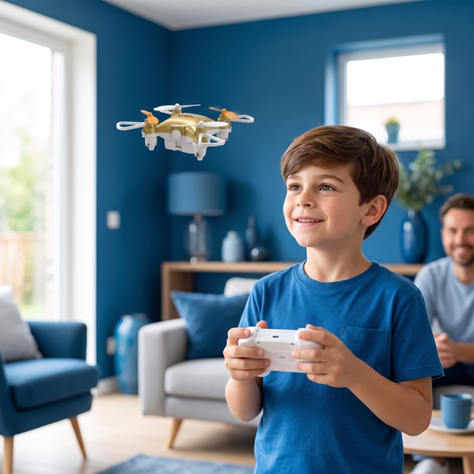 Mini Drone – Op Afstand Bestuurbaar Stuntvliegtuigje voor Kinderen