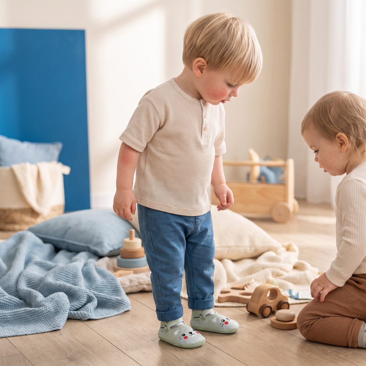 Antislip Cartoon-Sokjes voor Baby's & Peuters