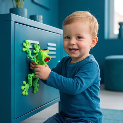 3D-geprint magnetisch flexibel kikker-fidgetspeelgoed