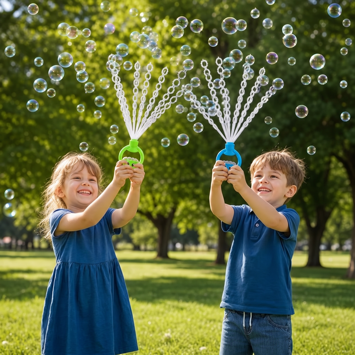 32-Gats Bellenblaasstok – Gigantische Bellenmaker Voor Kinderen