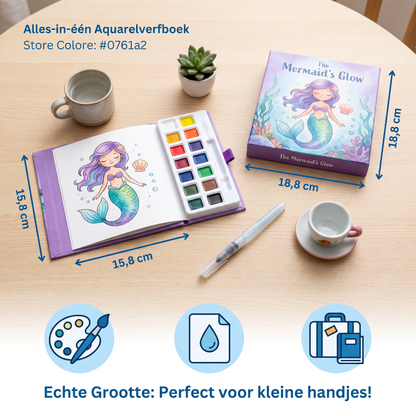 Alles-in-één Aquarelverfboek