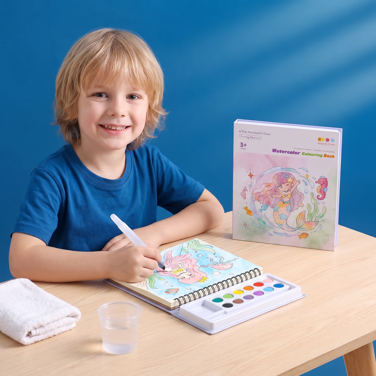 Alles-in-één Aquarelverfboek