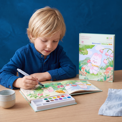 Alles-in-één Aquarelverfboek