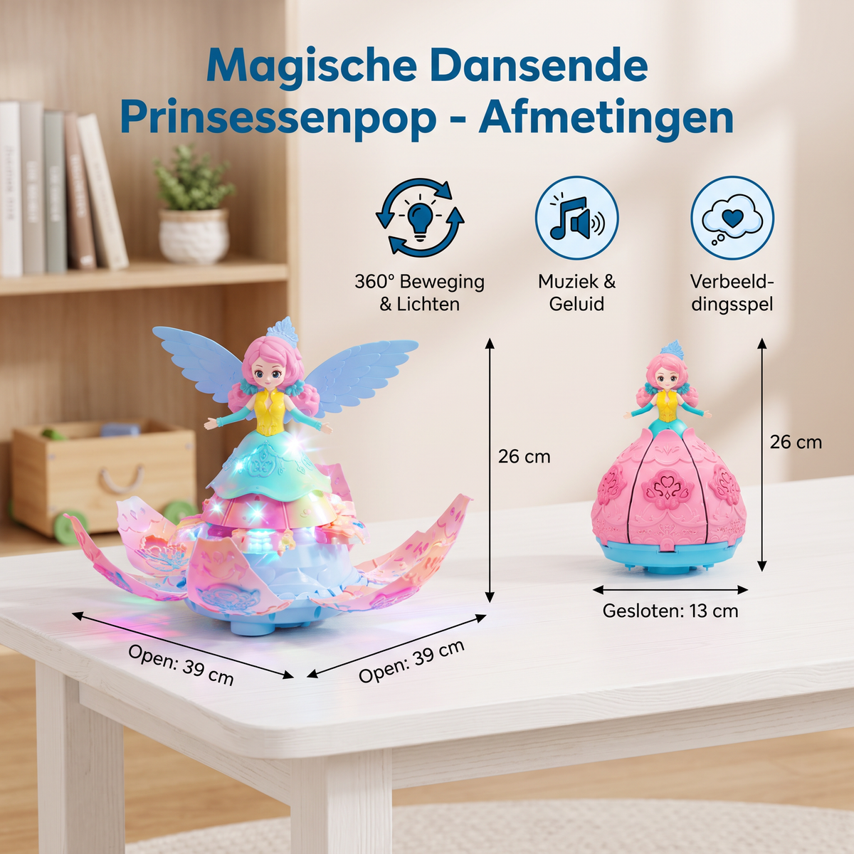 Magische Dansende Prinsessenpop