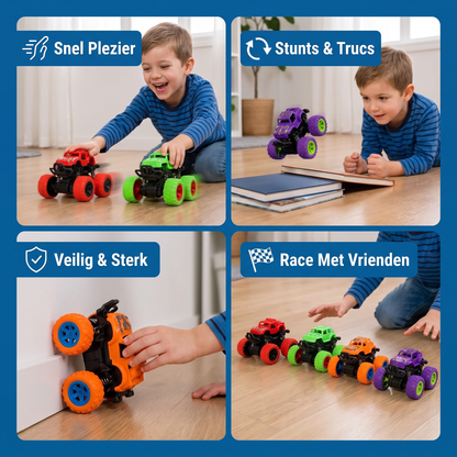 Frictiegedreven Monstertruck-stuntauto voor Kinderen