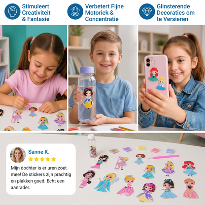 DIY Diamondpainting Sticker Knutselset Voor Kinderen