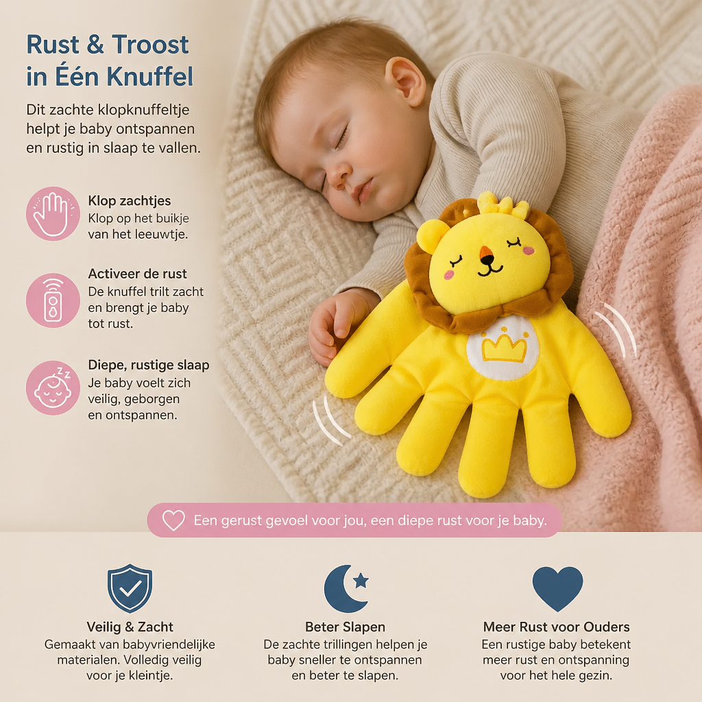 Rustgevend Klopknuffeldier Voor Baby's