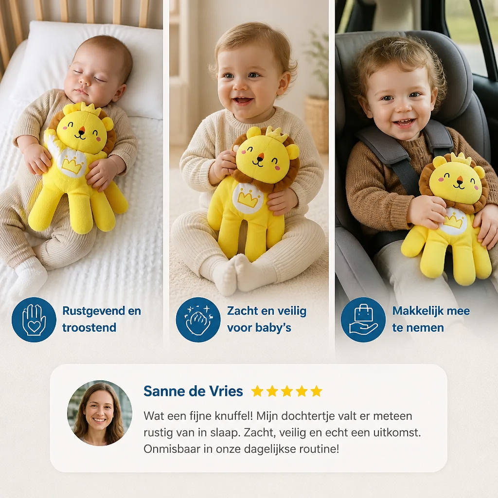 Rustgevend Klopknuffeldier Voor Baby's