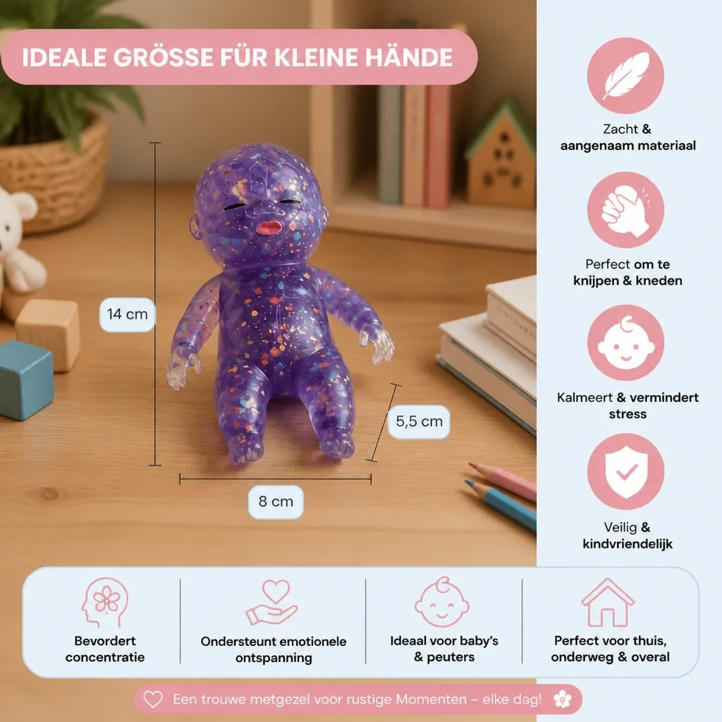 Rustgevend Anti-Stress Knijp Speelgoed Voor Baby's