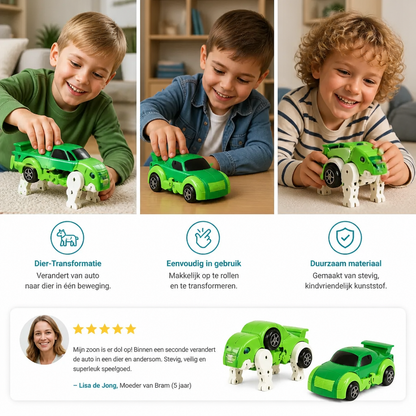 Oprolbaar Dier-Transformatieauto